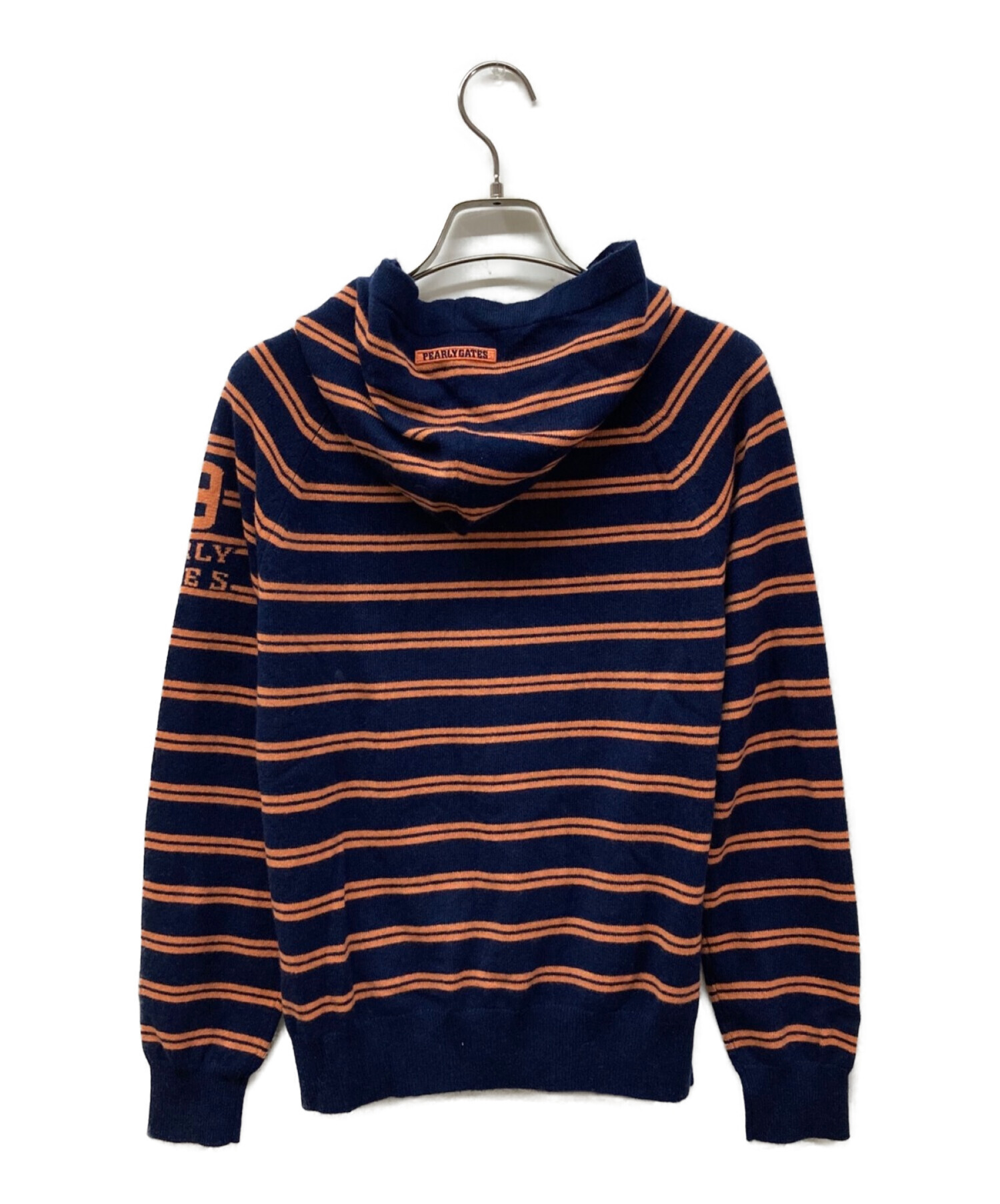 中古・古着通販】PEARLY GATES (パーリーゲイツ) カシミヤ混ボーダー