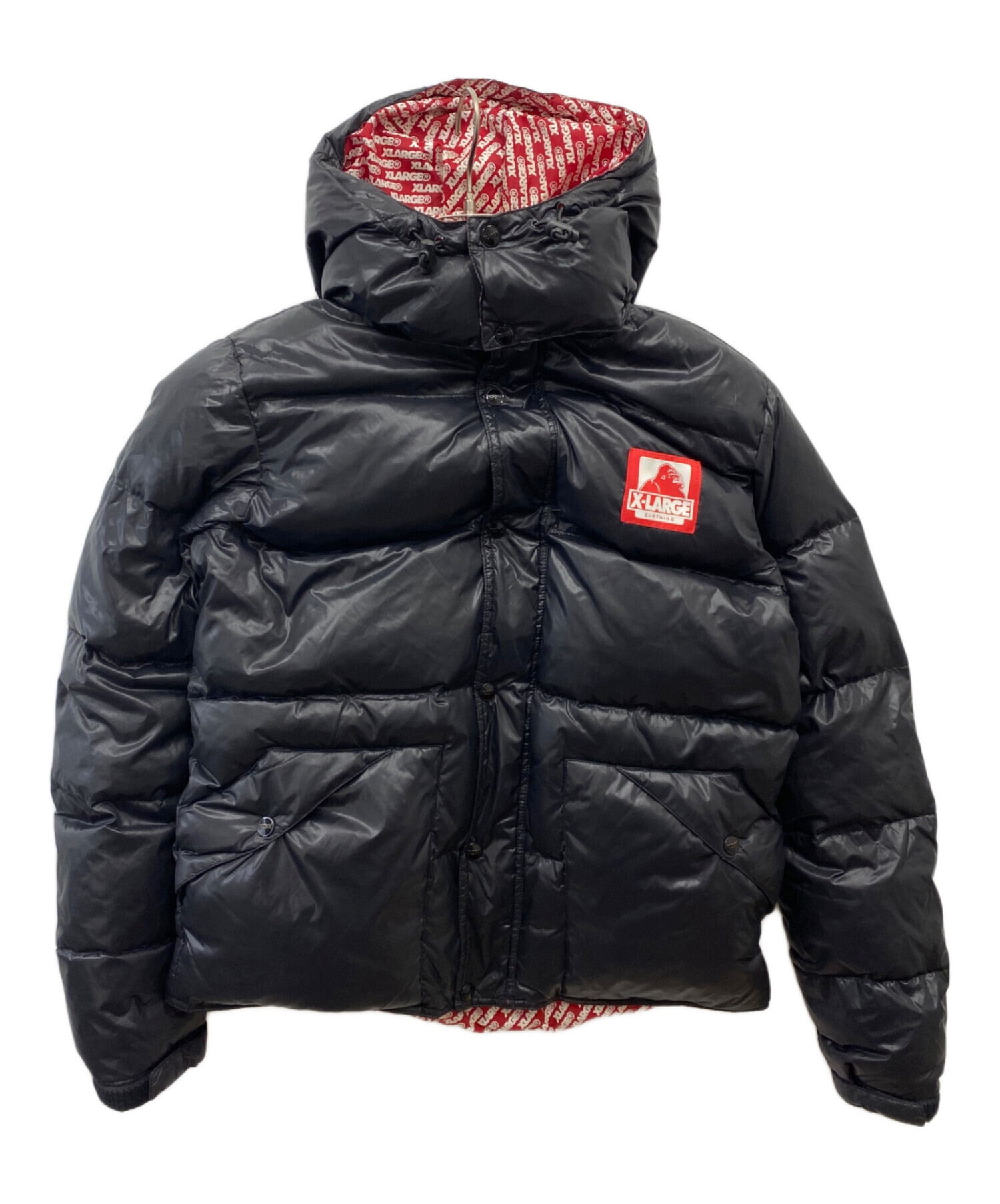 中古・古着通販】X-LARGE (エクストララージ) 裏総柄ダウンジャケット