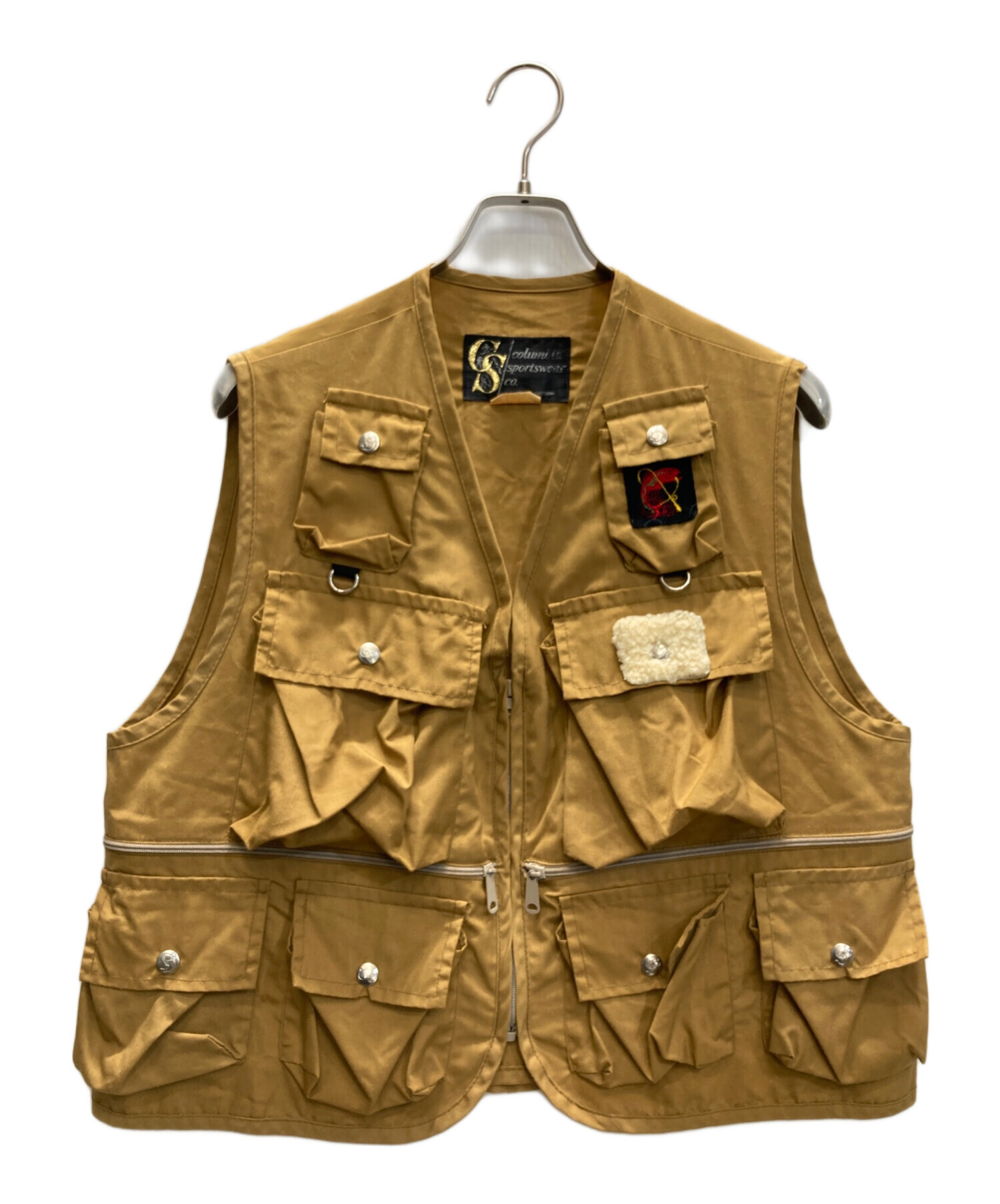 中古・古着通販】Columbia (コロンビア) フィッシングベスト ベージュ