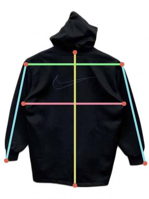 中古・古着通販】NIKE (ナイキ) 90S 銀タグ ロゴ刺繍ハーフジップ