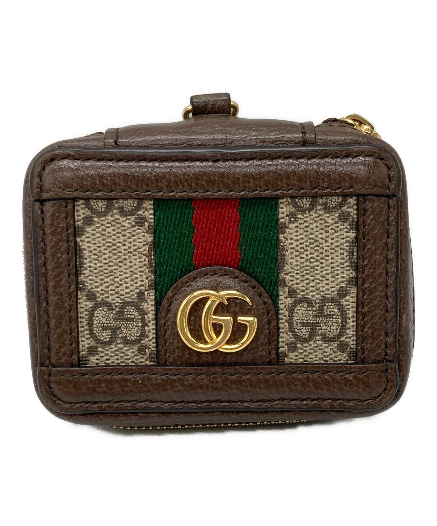 中古・古着通販】GUCCI (グッチ) GGスプリームAirPodsケース ベージュ