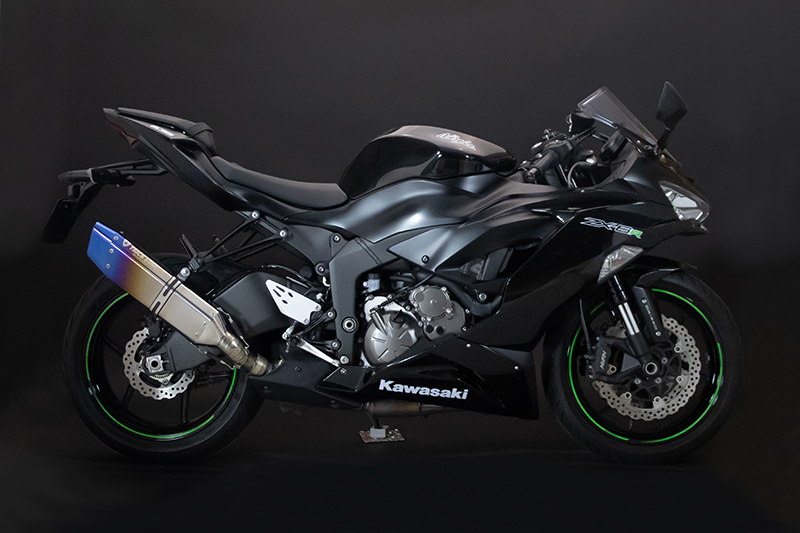 トリックスター / ZX-6R(19-22) 政府認証スリップオンマフラーIKAZUCHI