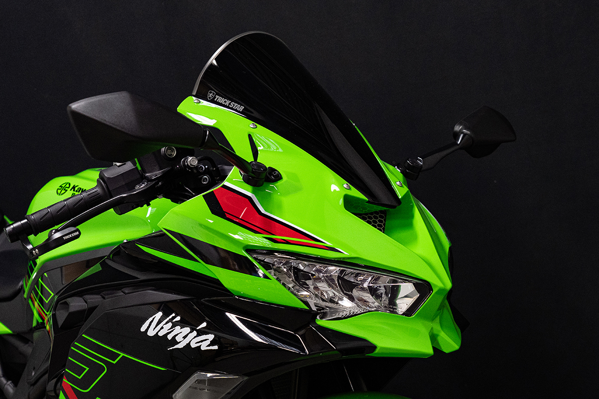新製品情報】Ninja ZX-25R/ZX-4R/ZX-4RR・CBR250RRスクリーン（クリア