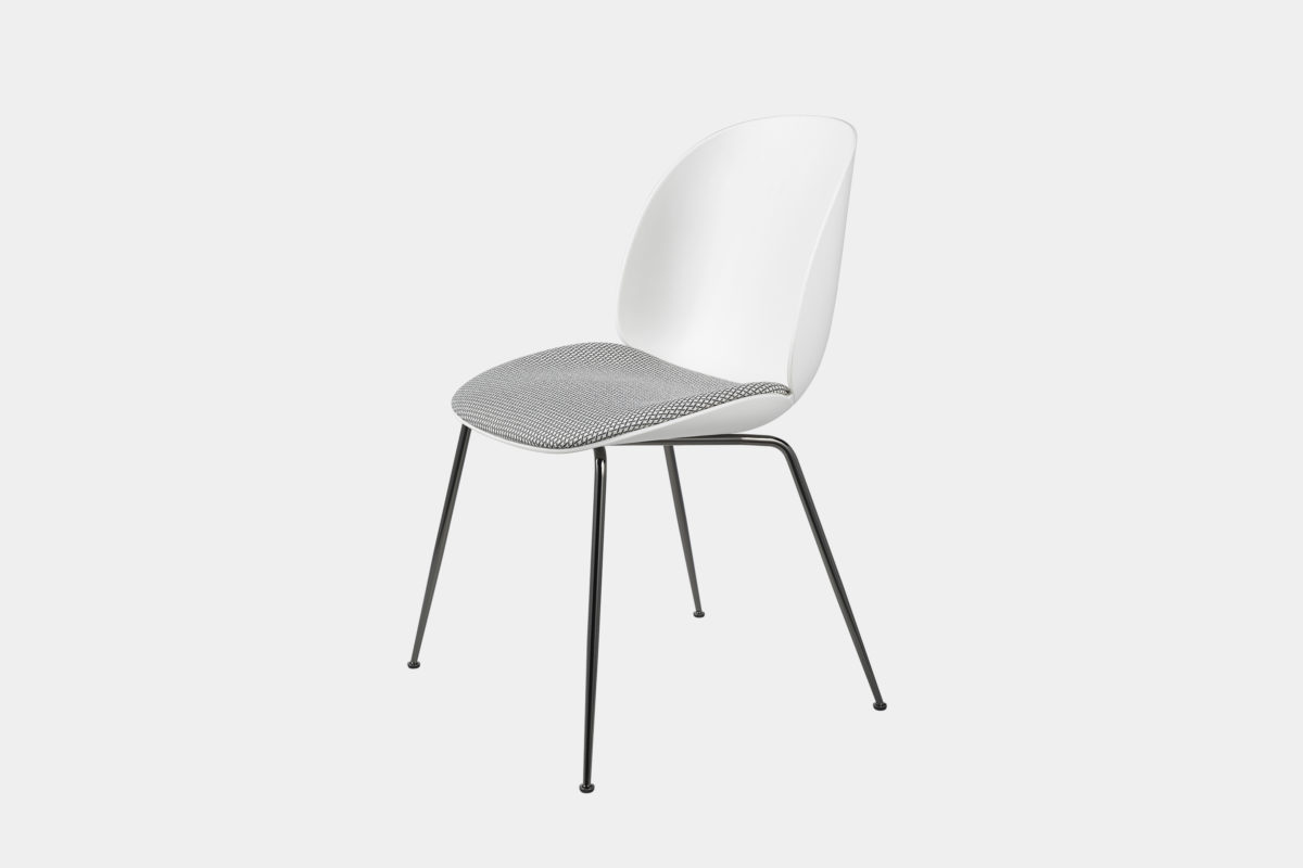 GUBI - Beetle Chair - Seat Upholstered, Conic Base - 10252