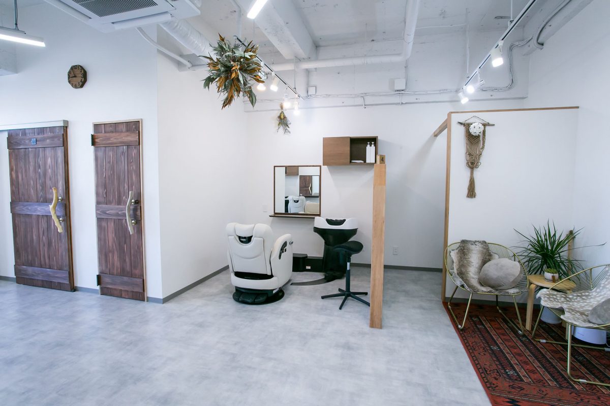 MASTERPIECE | 美容室内装デザイン・工事事例 | 美容室内装ワークハウス