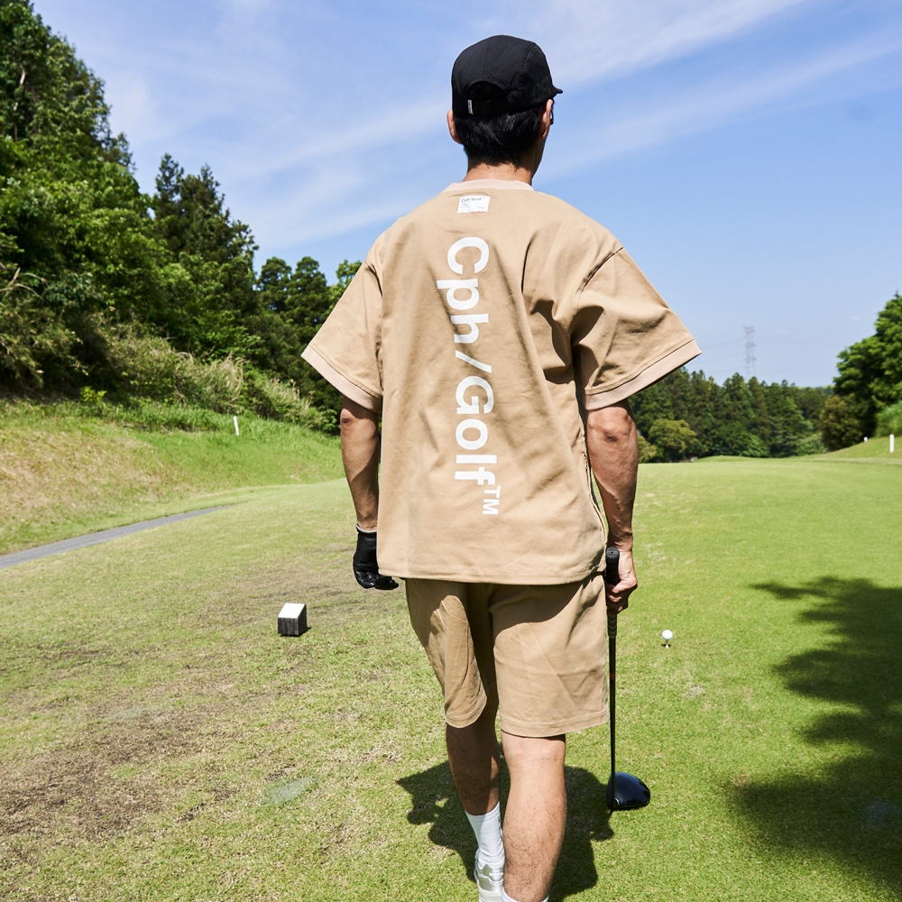 キャプテンズヘルム ゴルフ コットン トラック ショートスリーブ プル