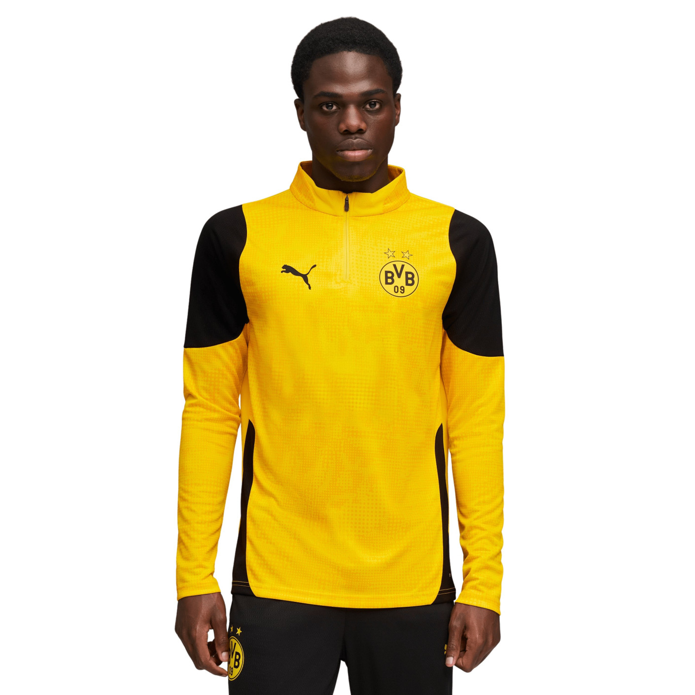 PUMA Borussia Dortmund Training sweater 1/4-Zip 2025-2026 Yellow