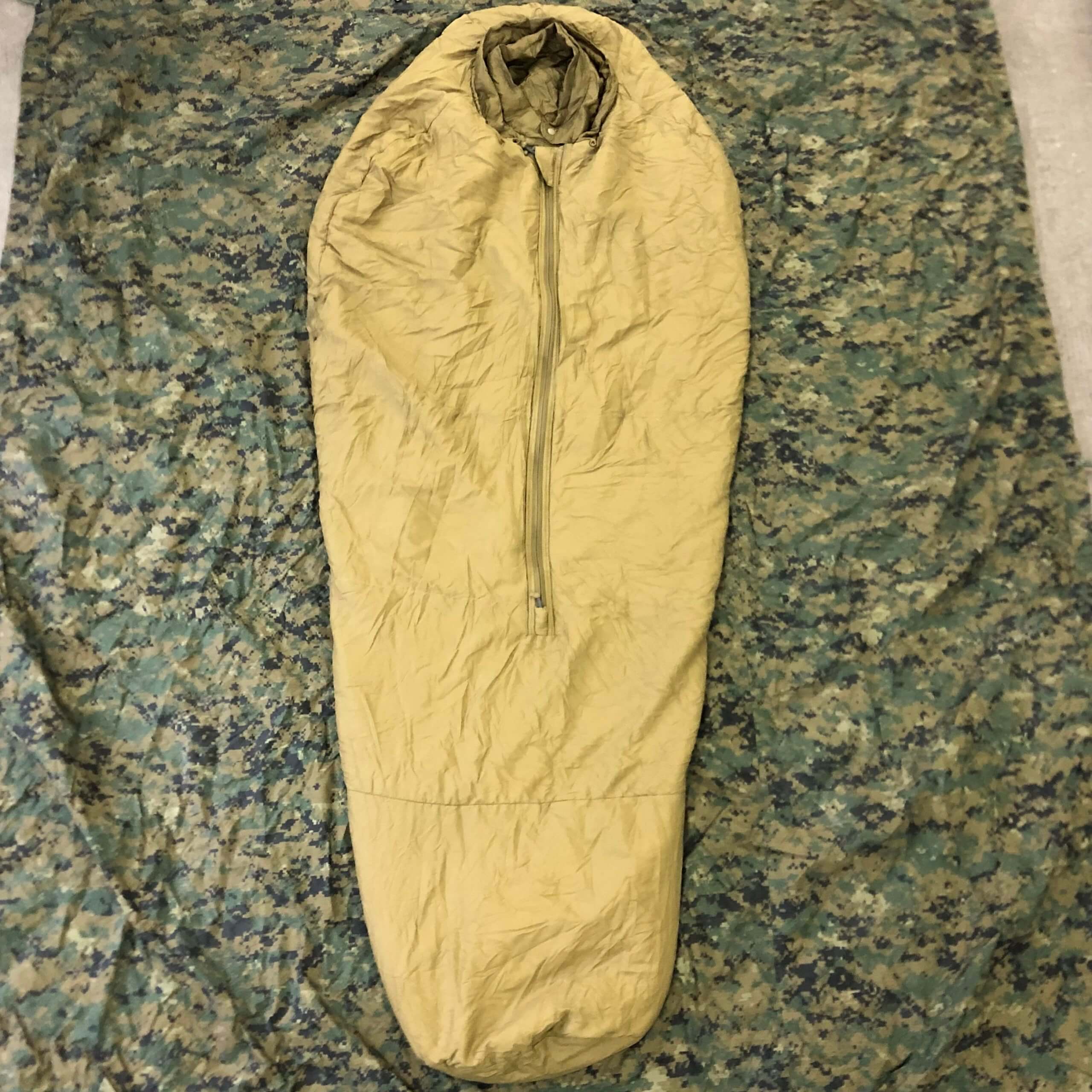 USMC 3 Season Sleeping Bag, Coyote - Venture Surplus