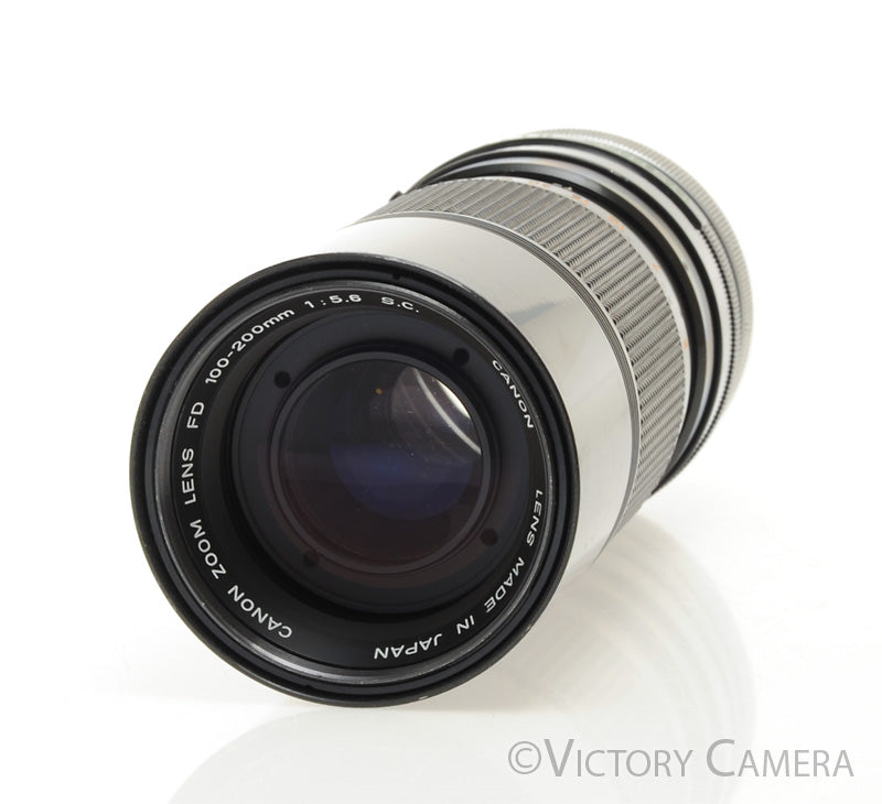 Canon FD 100-200mm f5.6 S.C. Manual Focus Telephoto Zoom Lens [EXC]