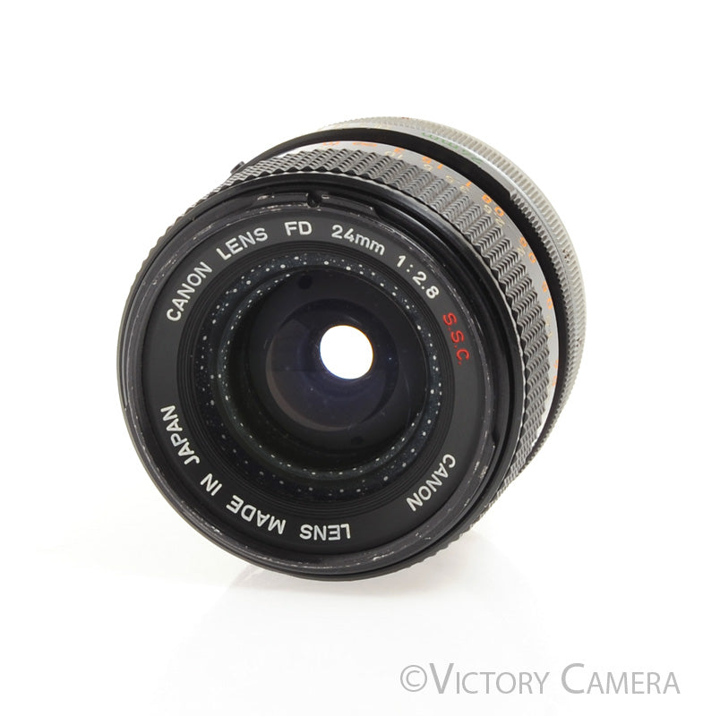 Canon FD 24mm f2.8 S.S.C Manual Focus Wide Angle Lens -Small Fungus- [