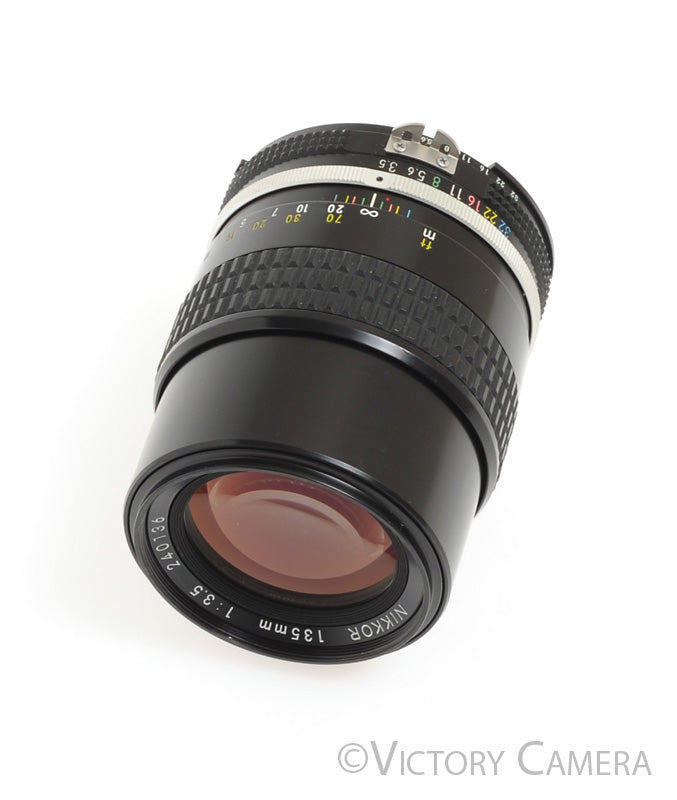 Nikon Nikkor 135mm f3.5 AI Manual Focus Lens -Clean- [EXC]