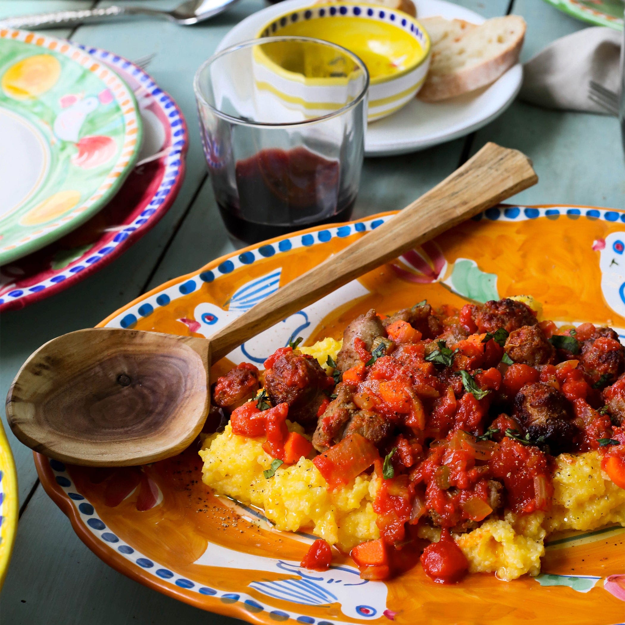 Campagna Uccello Oval Platter – VIETRI