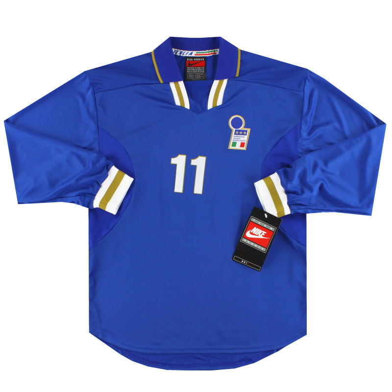 1996-97 Italy Nike Player Issue Home Shirt #11 *w/tags* XL 759439