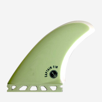 Twin fins - CF Fiberglass Mist Green, CAPTAIN FIN CO