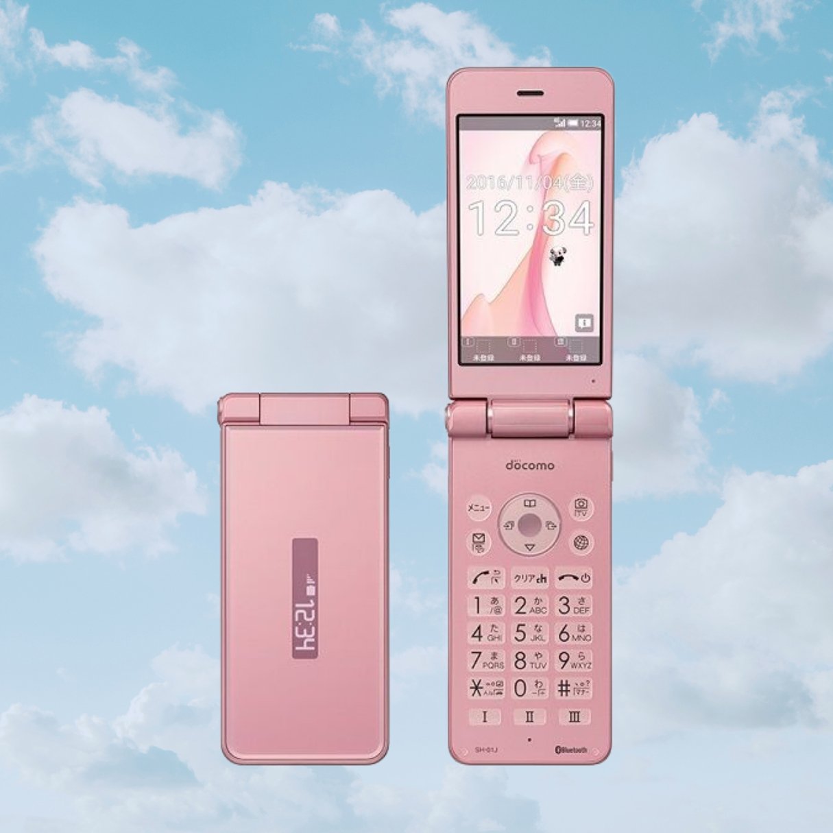 Sharp Aquos Docomo SH-01J | Japanese Keitai Flip Phone – Y2KPHONES