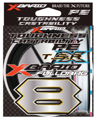 Brand New YGK X-BRAID FULLDRAG TSR X8 PE Line 300M – YOKI Tackle