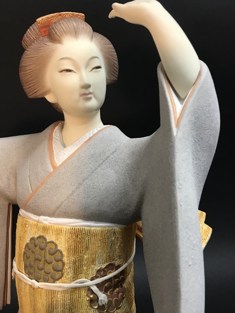 人間国宝 宗田源造作の博多人形｜骨董品買取よろず屋ありんす