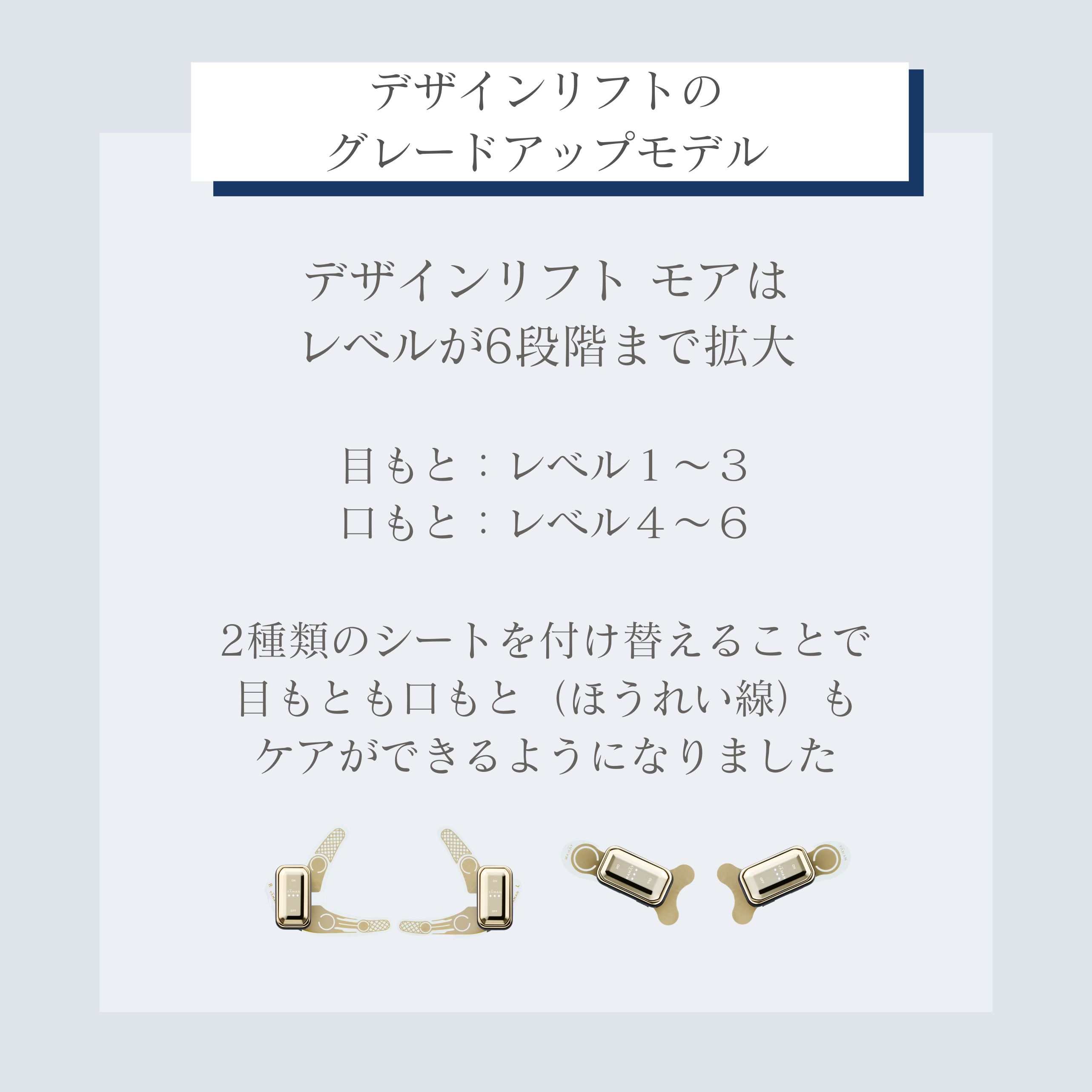 ストレッチフィットシート(口もと)1セット【デザインリフトモア