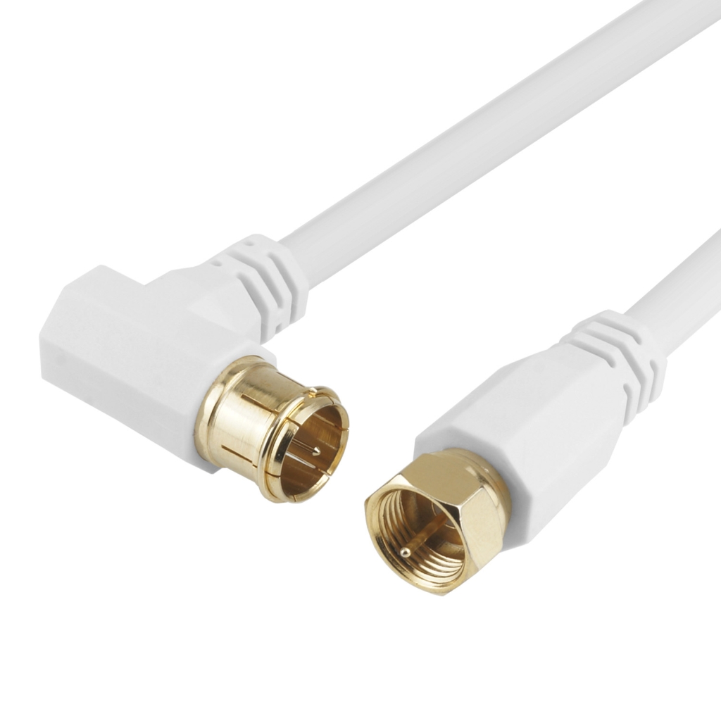 アンテナケーブル白 5m｜YAZAWA CORPORATION