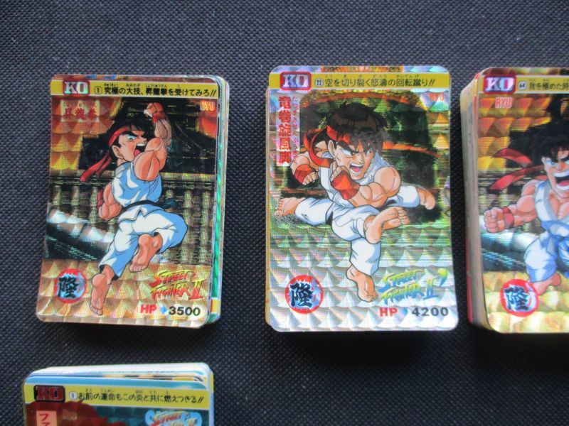 1〜4弾コンプ ストリートファイターIIカードダス - 遊戯屋