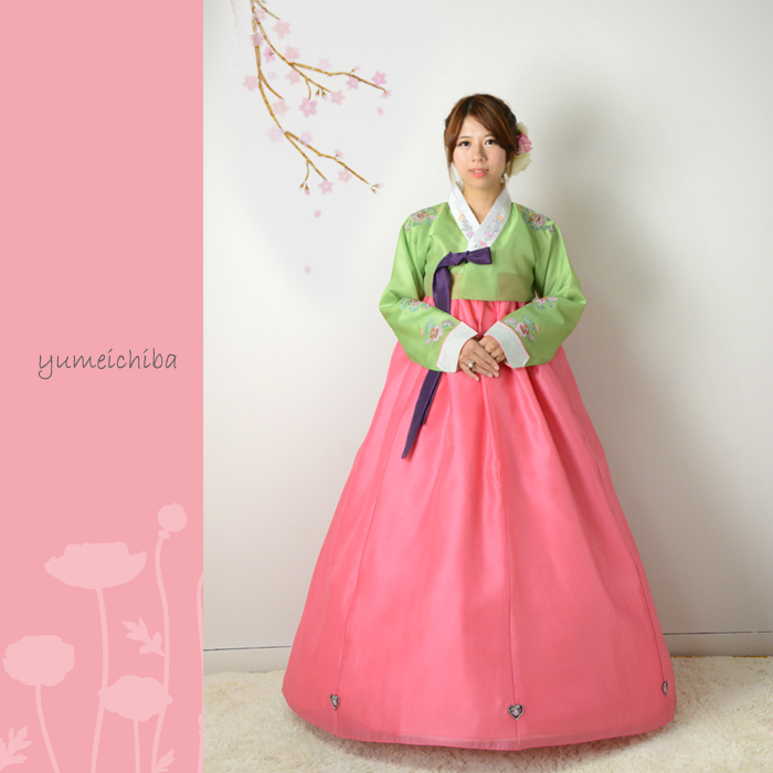 ♪格安チマチョゴリ16s83♪対応サイズ・身長+靴高さ162～165cm_バスト