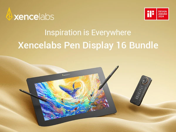 16-Inch OLED Pen Display Bundle | Xencelabs EU Official Store