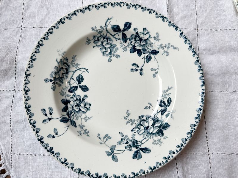 フランス・アンティーク ムーランデルー&アマージュ窯 深皿/ACACIA