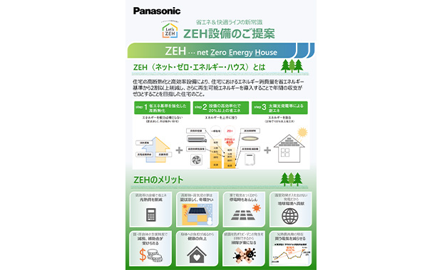 商品別ZEH提案書 | 提案資料 | DENZAI TERASU | Panasonic