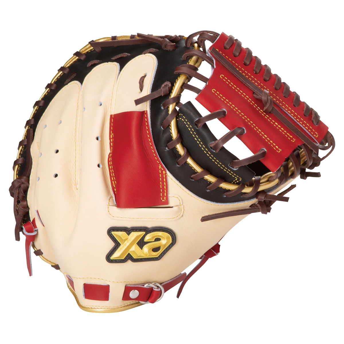 軟式トラスト キャッチャーミット［カラフルライン］【CM1型