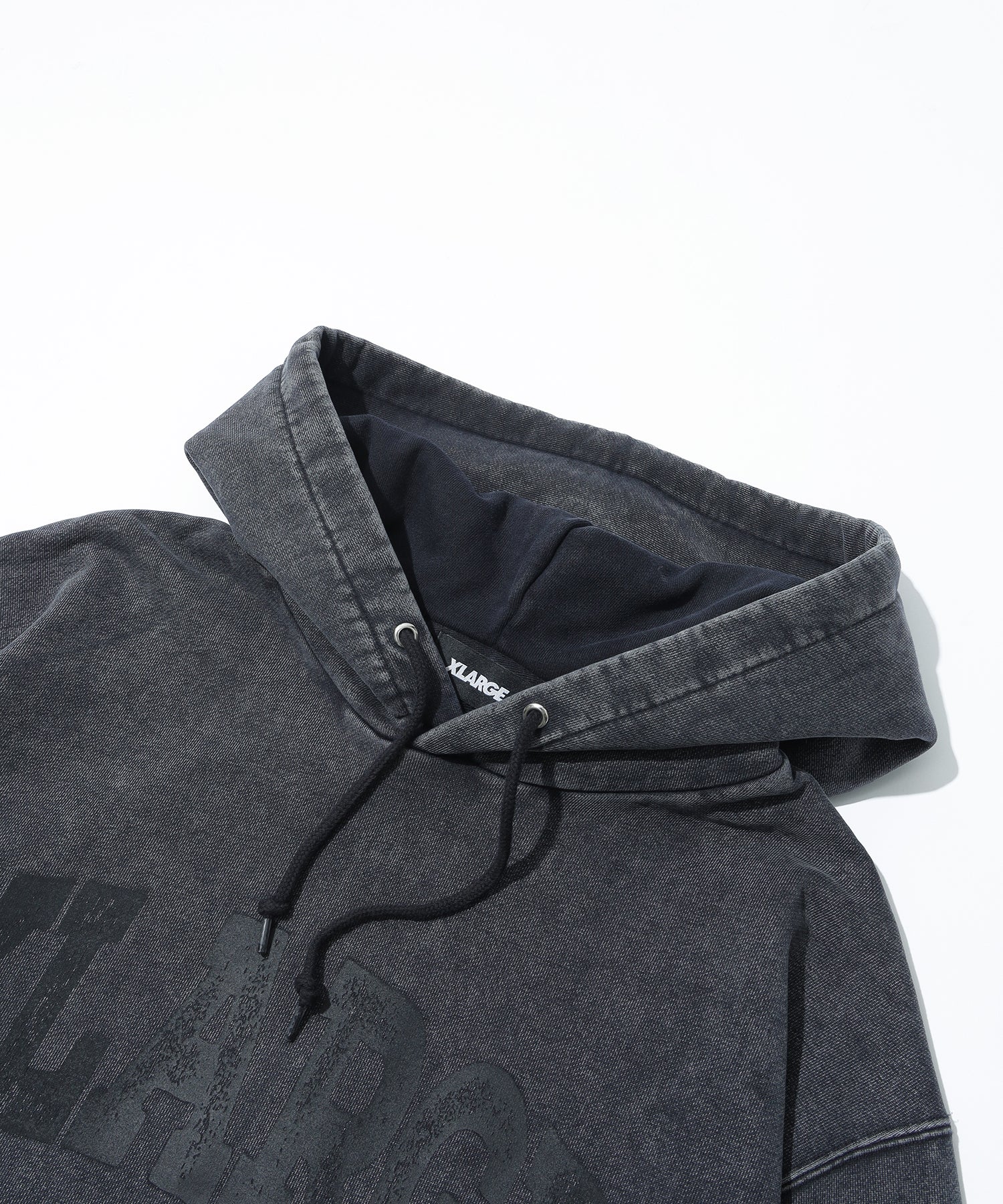 DYED COLLAGE LOGO HOODIE – XLARGE