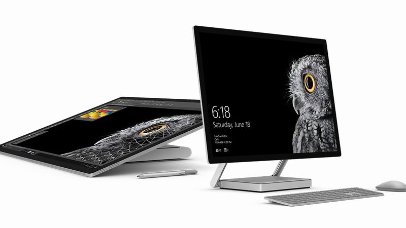 Microsoft、28インチの一体型パソコン「Surface Studio」などを発表