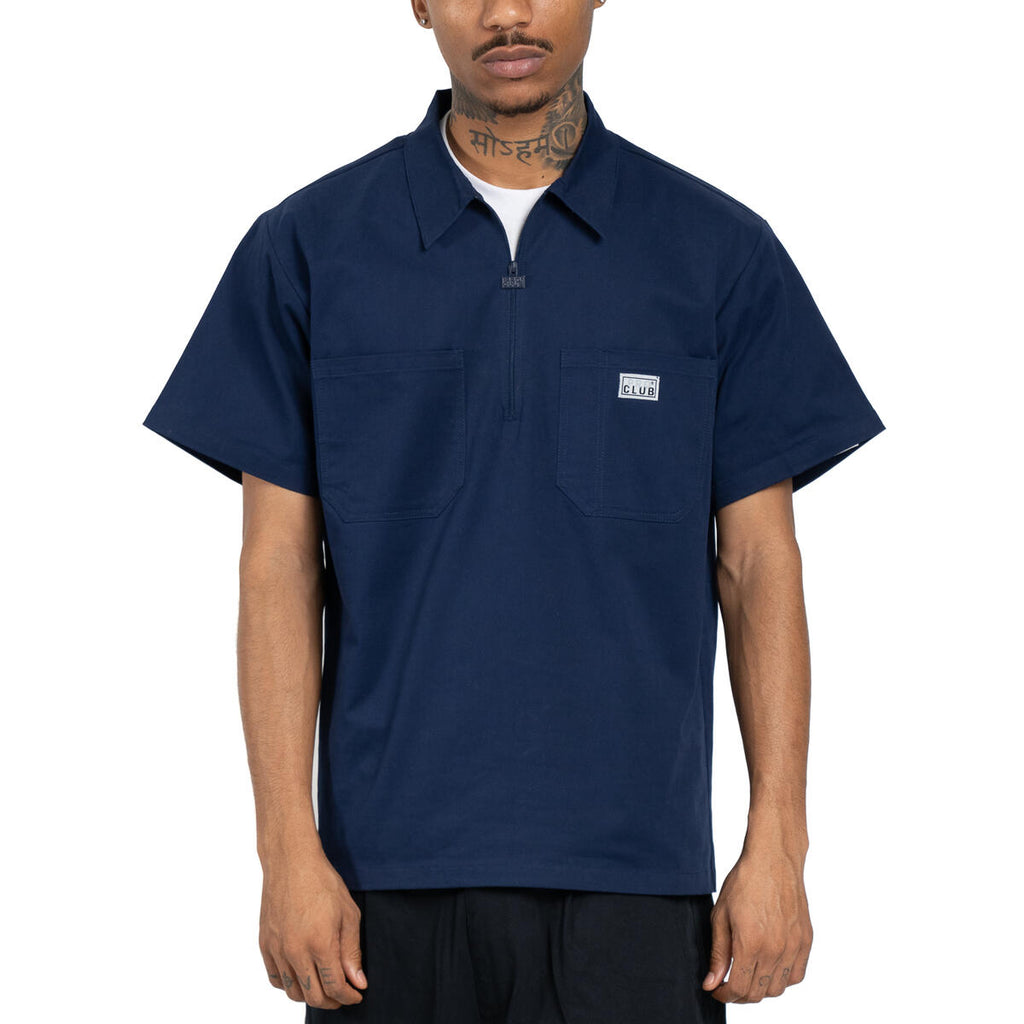 Pro Club HALF ZIP STRETCH WORK SHIRT