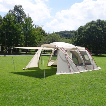 snowpeak ランドロック アイボリー レッドフレーム 雪峰祭限定