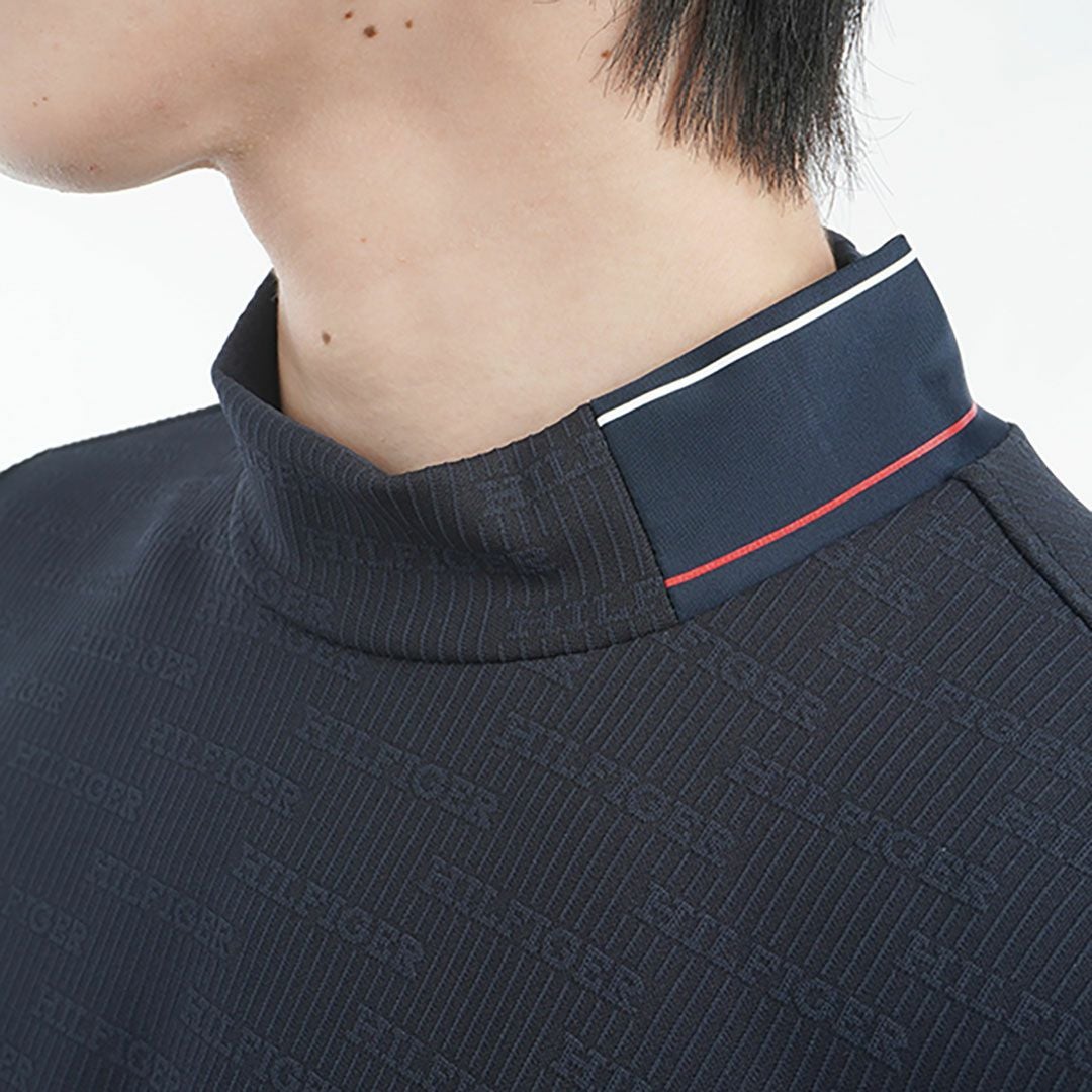 30％OFF】[トミー ヒルフィガー ゴルフ]メンズ ロゴジャガード 半袖