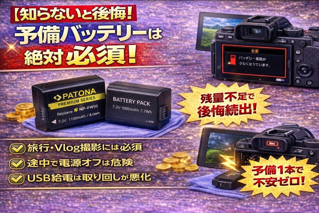 知らないと後悔】SONY ZV-E10 IIにおすすめのアクセサリー完全ガイド