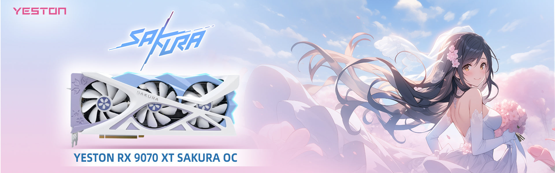 24時間限定価格】Yeston-Radeon RX9070XT