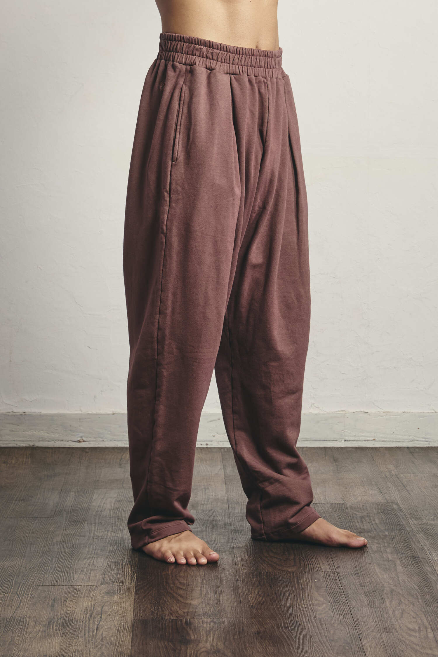 バンブーフリースファーマーズパンツ – yinyang - yoga & meditation wear