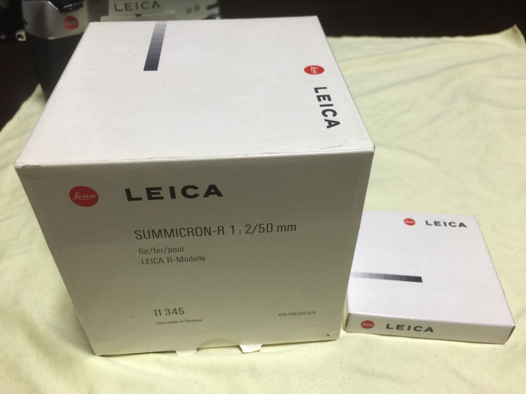 Leica Summicron-R 50mm F2.0 ROM 11345 - 晴れ時々ジャズ、雨のちカメラ