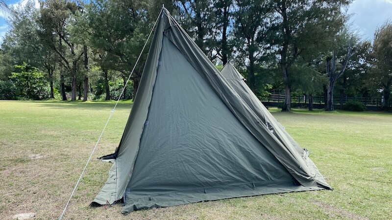 ソロティピー1 TC用 フロントウォール｜バンドックのワンポールテント