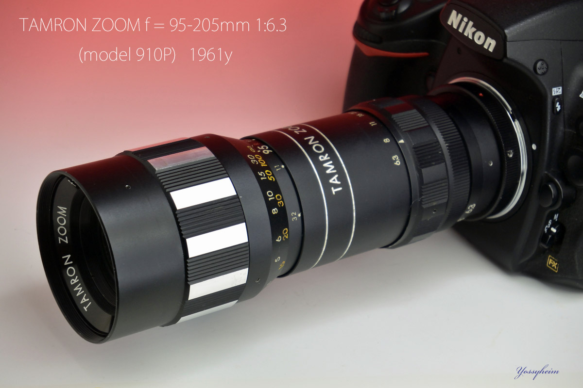 TAMRON ZOOM 95-205mm F6.3 (910P)」分解・清掃・作例 | ヨッシーハイム