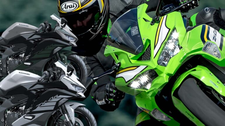 ラムエア80馬力のカワサキ「ニンジャZX-4R SE」「ニンジャZX-4RR」に初