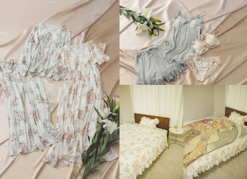 ジェラートピケ × ミュシャのコラボに新作が登場！ 名作『フラワー