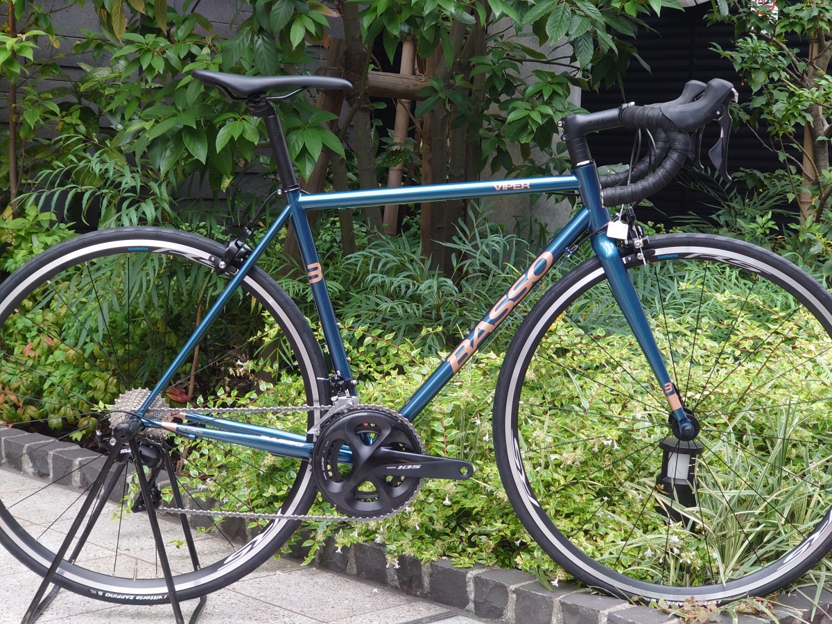 BF特価】今だからこそクロモリ！BASSO VIPER！“サイクリングを楽しむ