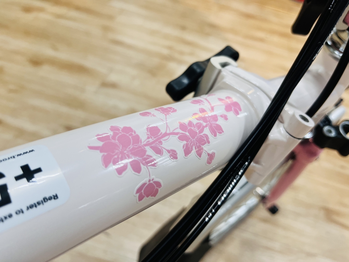 想像より10倍カワイイ】BROMPTON限定モデル CHERRY BLOSSOM入荷しま
