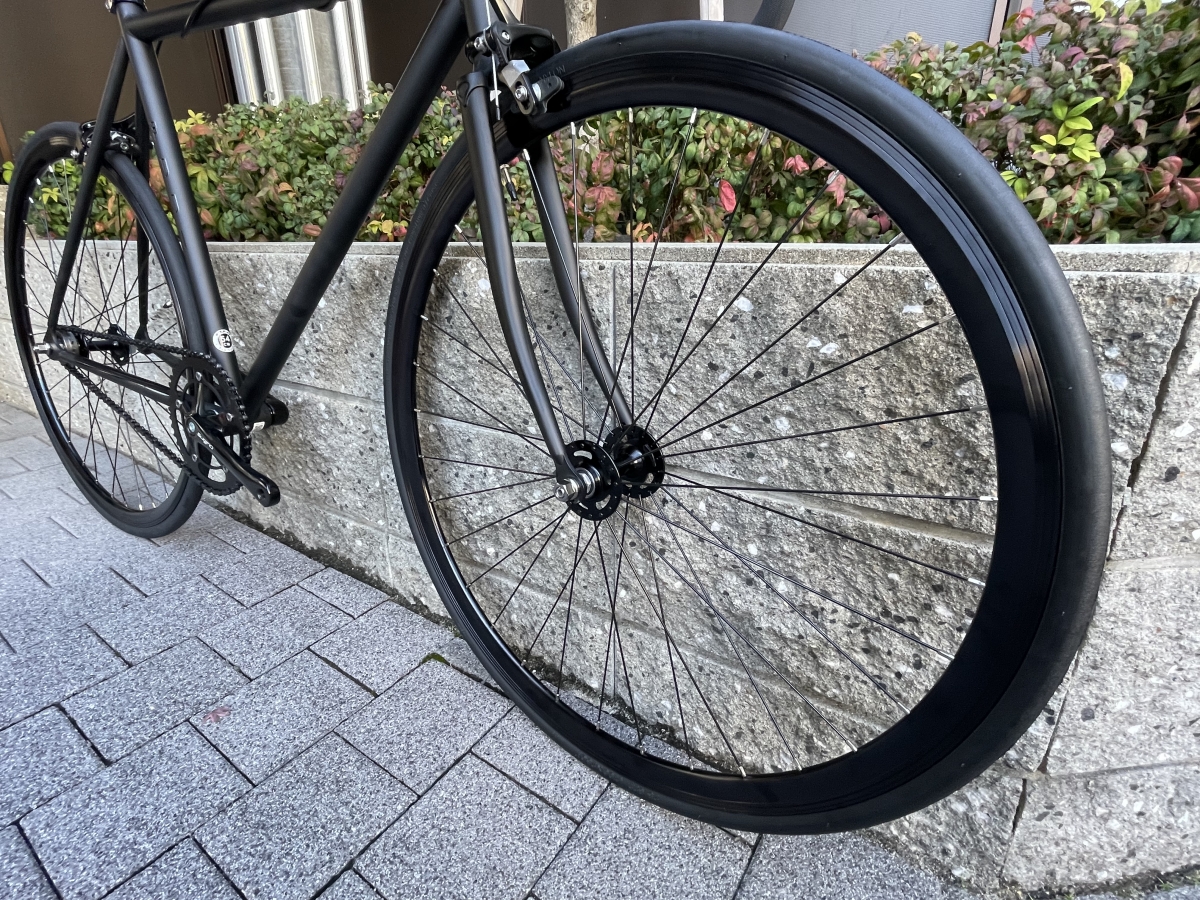 FUJI】ピストバイク！マッドブラックのかっこいいやつ【王道】 | 京都