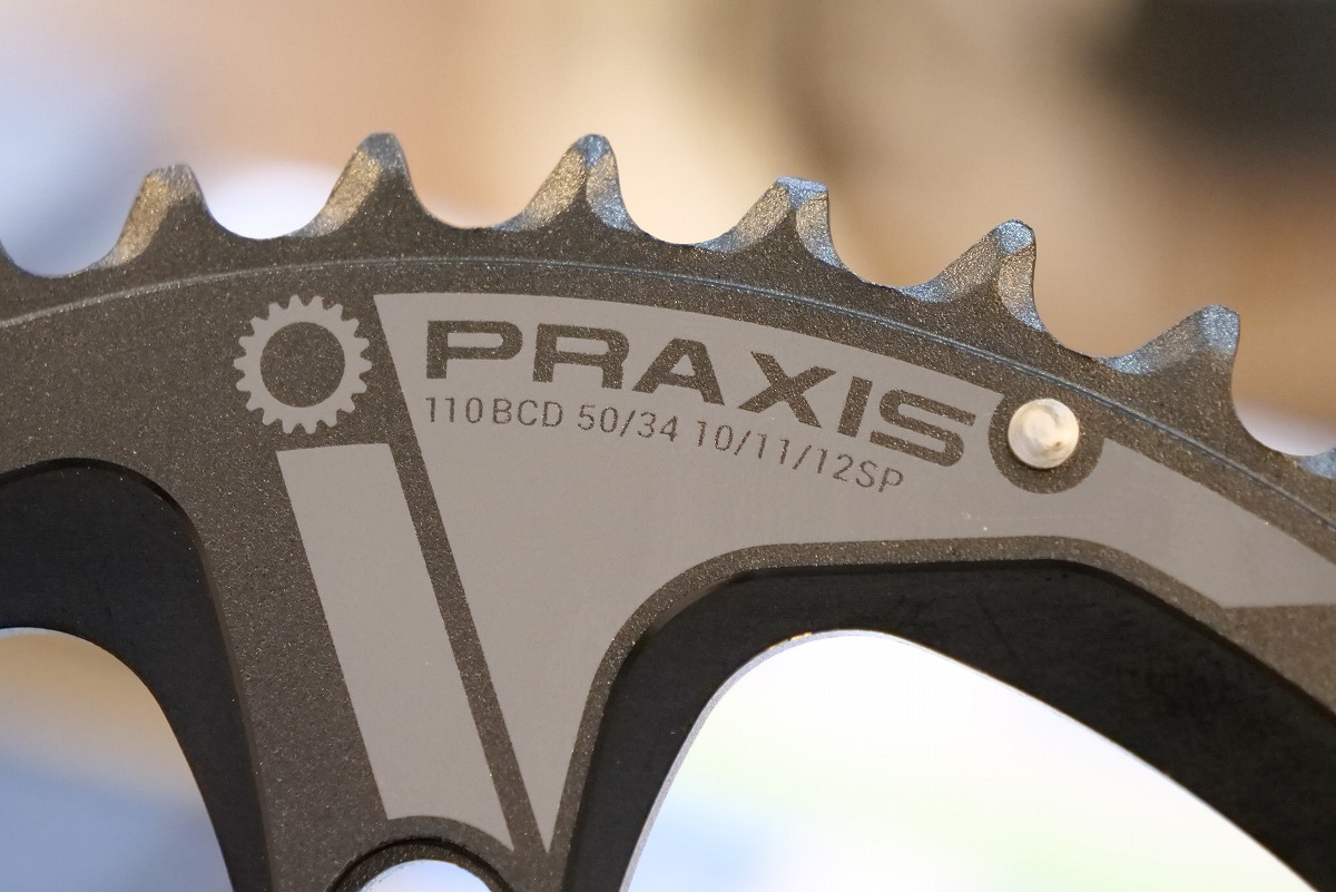 ITEM】チェーンリング交換の候補にいかがですか？PRAXIS WORKSチェーン