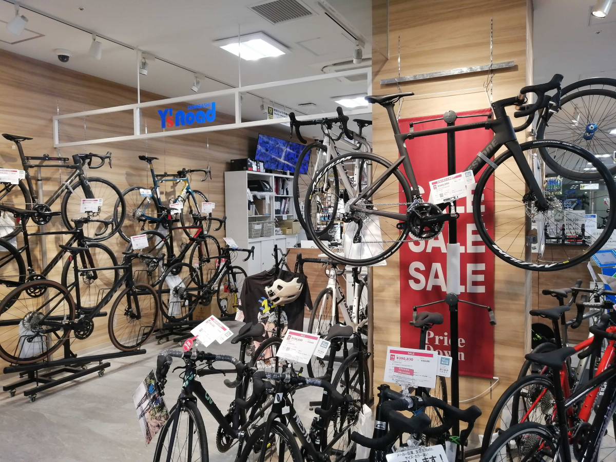 今狙うは30万円台のカーボンロードバイク！！SALE品も価格改訂品も