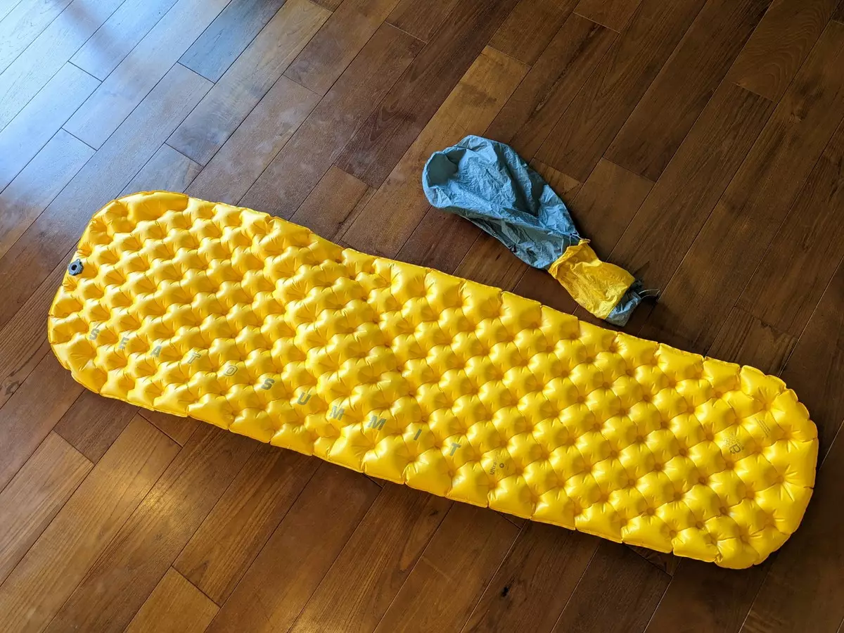 シートゥサミット ウルトラライトマット−軽量性と寝心地を両立させた