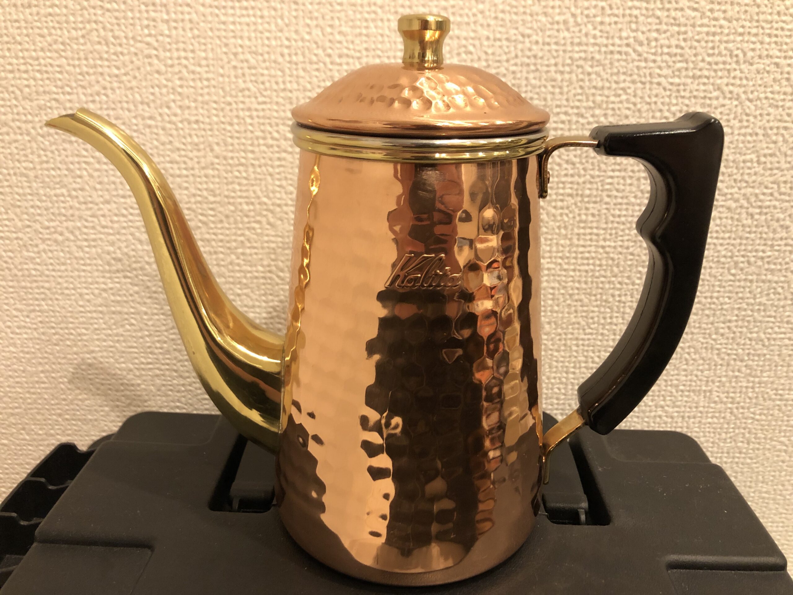 レトロで渋おしゃれ】遂に憧れのカリタ銅ポット700（蝶番無し）を購入