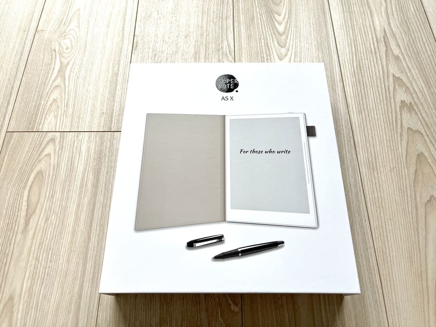 Supernote A5X レビュー｜Kindleも読める紙のような書き心地の電子